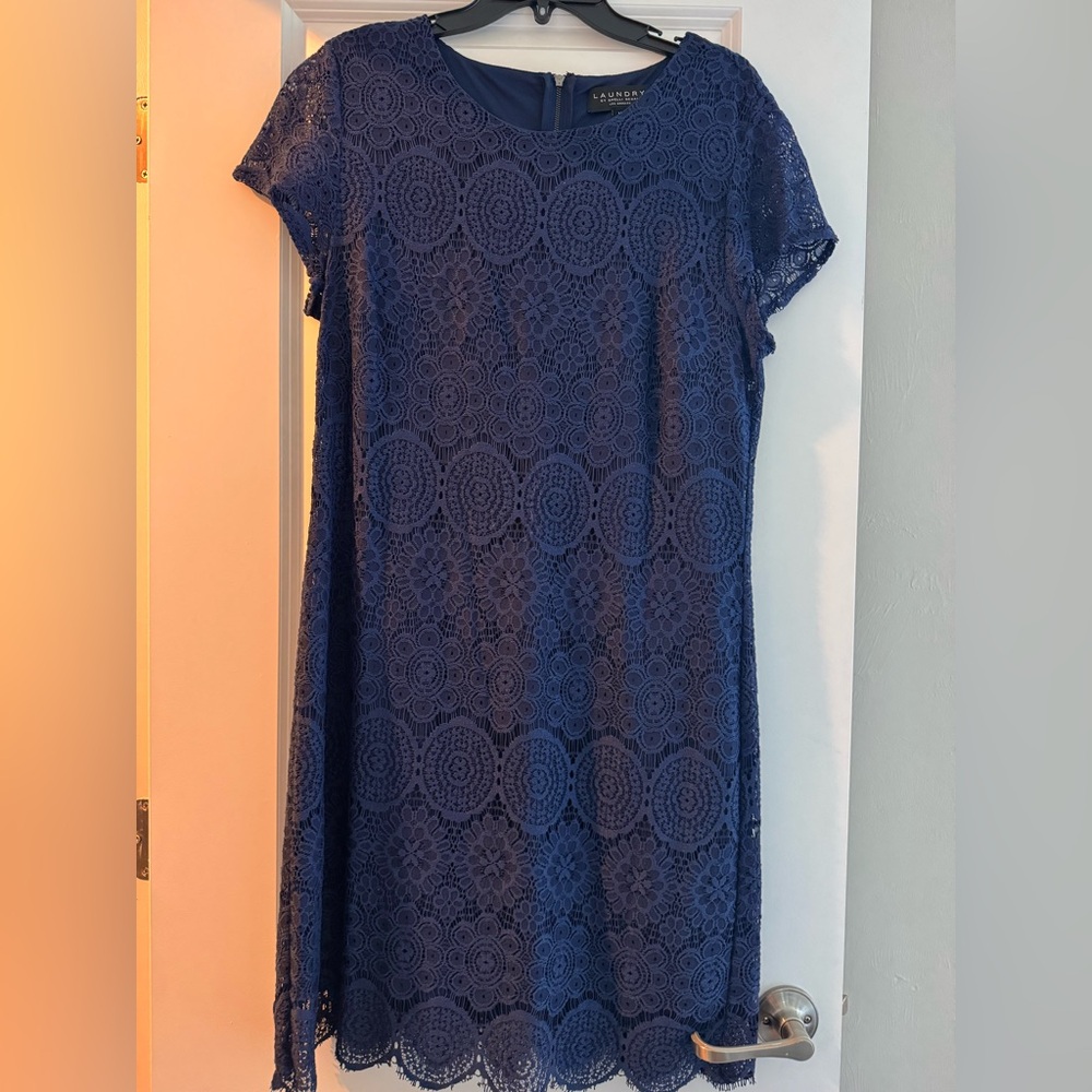 Blue Lace Dress